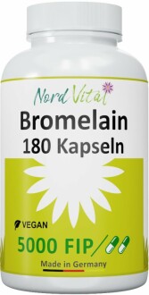 Bromelain 750mg - Veganes Ananasenzym im Vergleich: Fairvital vs. Nord Vital